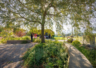 Naturgarten der Familie Schadegg im St. Galler Rheintal