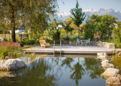 Naturgarten der Familie Schadegg im St. Galler Rheintal