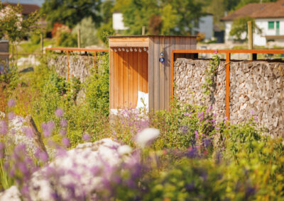 Naturgarten der Familie Schadegg im St. Galler Rheintal