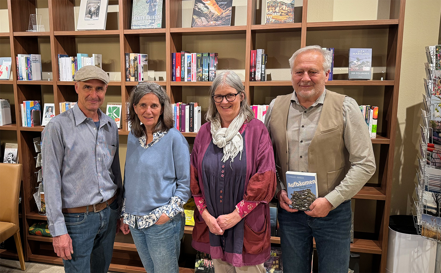 Lesung «Aufbäumen» im Buchcafé Matzingen