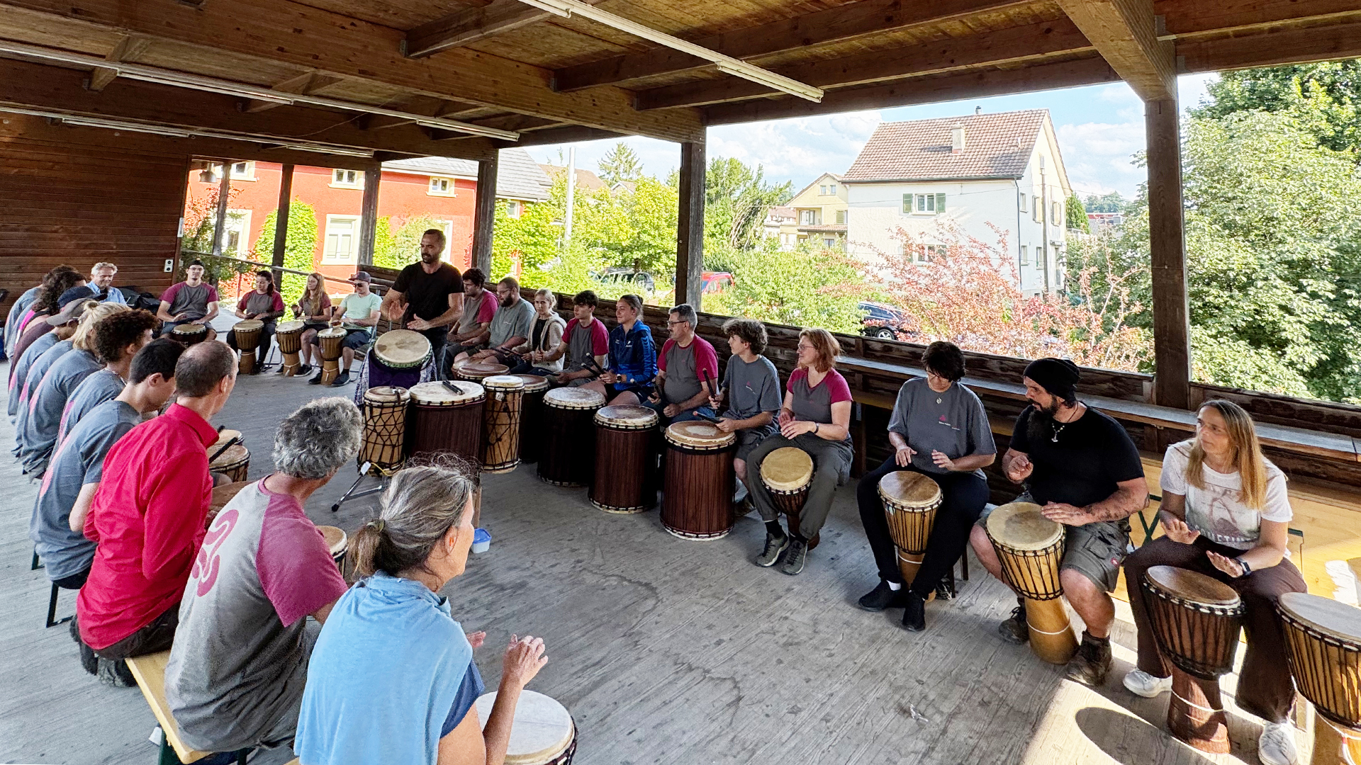 Sommergrillfest mit Trommelrunde